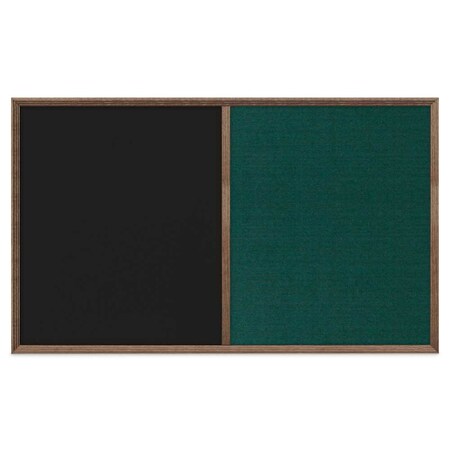 Slim Style Indoor Enclosed Corkboard,12